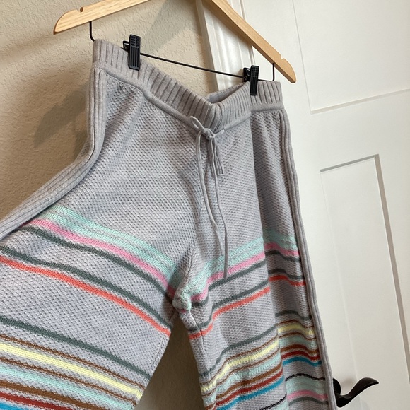 Anthropologie Sweater Pants Lift Pass Pants Daily Practice Large Gray NEW - Picture 9 of 15